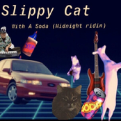 With a soda (midnight riding)