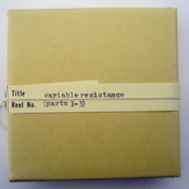 Variable Resistance (Parts 001-003)