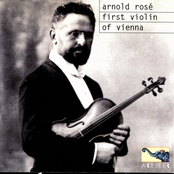 Arnold Rosé: First Violin Of Vienna (1909-1936 Recordings)