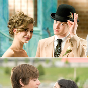 lucas grabeel, olesya rulin, zac efron and vanessa hudgens