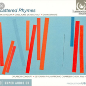 Scattered Rhymes (Tarik O'Regan, Guillaume de Machaut, Gavin Bryars)