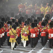 massed bands of the household division