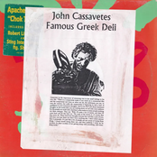 John Cassavetes Famous Greek Deli