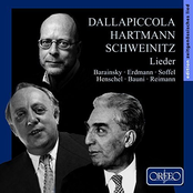 Dallapiccola, Hartmann & Schweinitz: Lieder