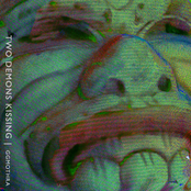 two demons kissing