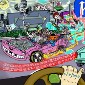 Drei rasen, einer stirbt