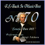 Bach In Musical Box 70 /sonata Bwv 965