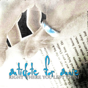 Right Where You Left Them