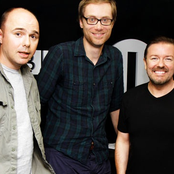 Ricky Gervais, Stephen Merchant And Karl Pilkington