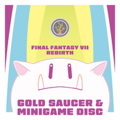Final Fantasy VII Rebirth Gold Saucer & Minigame Disc