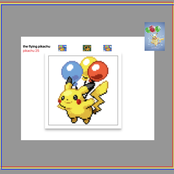 the flying pikachu