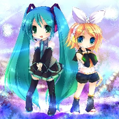 Miku Hatsune And Rin Kagamine