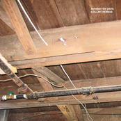 Between the joists