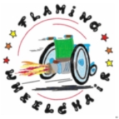 Flaming Wheelchair