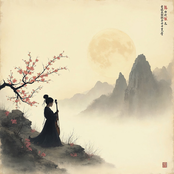 流水映月