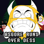 Asgore Runs Over Dess With Lyrics