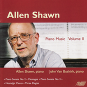 Allen Shawn: Piano Music, Vol. 2