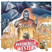 Los Surfer Compadres in a Psychedelic Western
