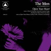 The Men - Open Your Heart Artwork