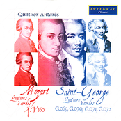 Quatuor Antarès Plays Mozart & Saint-George Vol 3