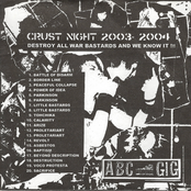 Crust Night 2003-2004: Destroy All War Bastards And We Know It!!!