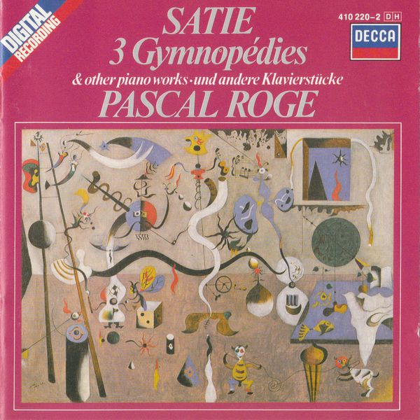 3 Gymnopédies & Other Piano Works cover