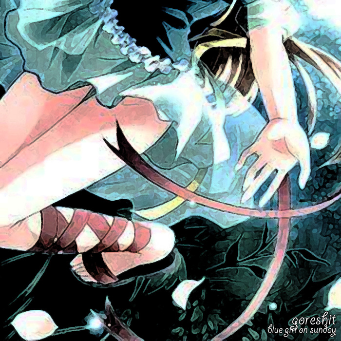blue girl on sunday cover
