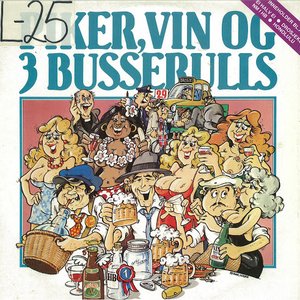 piker, vin og 3 busserulls