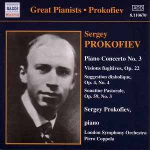 PROKOFIEV: Piano Concerto No. 3 / Vision Fugitives (Prokofiev) (1932, 1935)