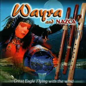 Great Eagle Flying With The Wind