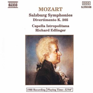 MOZART: Salzburg Symphonies