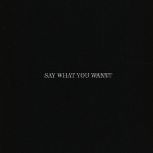 Say What You Want - Single
