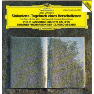 Sinfonietta / Tagebuch eines Verschollenen (Berliner Philharmoniker feat. conductor: Claudio Abbado) cover