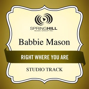 Right Where You Are (Studio Track)