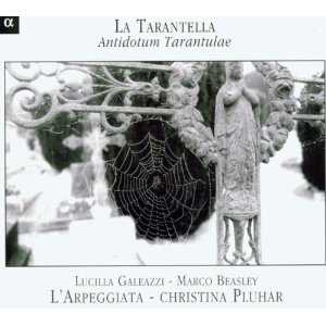 La tarantella: Antidotum tarantulae cover