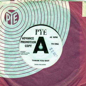 DANA GILLESPIE - Thank You Boy - Zortam Music