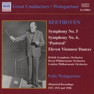 Image for 'BEETHOVEN: Symphonies Nos. 5 and 6 (Weingartner) (1927, 1932)'