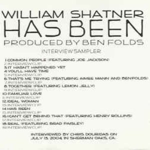 Has Been: Interview Sampler