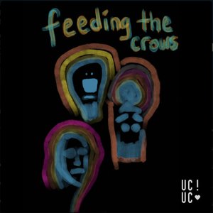 Feeding the crows by hand