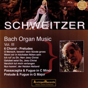 Johann Sebastian Bach : Organ Music Volume III