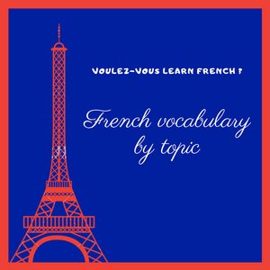 French vocabulary by topic