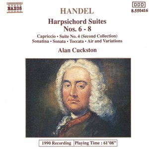 Изображение для 'HANDEL: Harpsichord Suites Nos. 6 - 8'