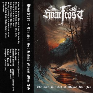 The Sun Set Behind Mount Blue Job