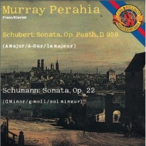 Schubert: Sonata in A Major; Schumann: Sonata in G Minor