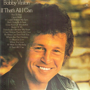 Bobby Vinton - If That