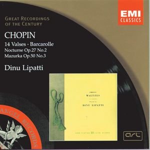 Chopin: 14 Waltzes/Barcarolle/Nocturne in D flat/Mazurka in C sharp minor