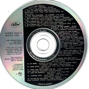 Capitol Records CDPRO Vol #5 March 1990