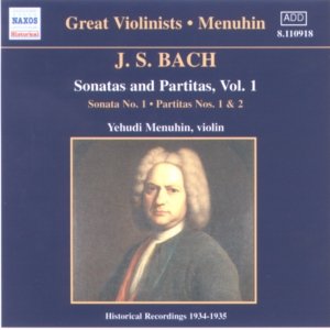 BACH, J.S.: Sonatas and Partitas (Menuhin) (1934-1935)