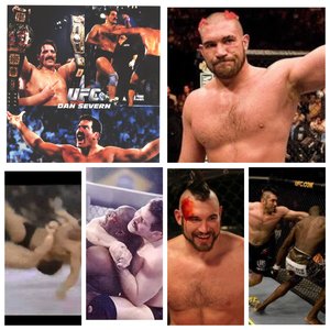 'UFC MMA Dan Severn and Heath Herring - the best of the best!!' için resim