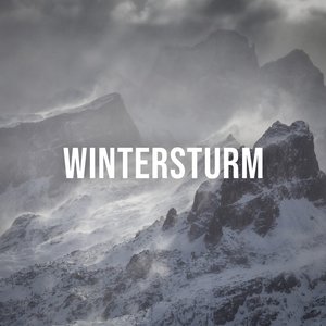 Wintersturm: Feel the Powerful Sounds of a Winter Storm in the Alps, White Noise to Visualize